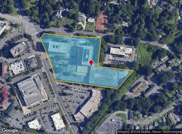  1920 W 1St St, Winston Salem, NC Parcel Map