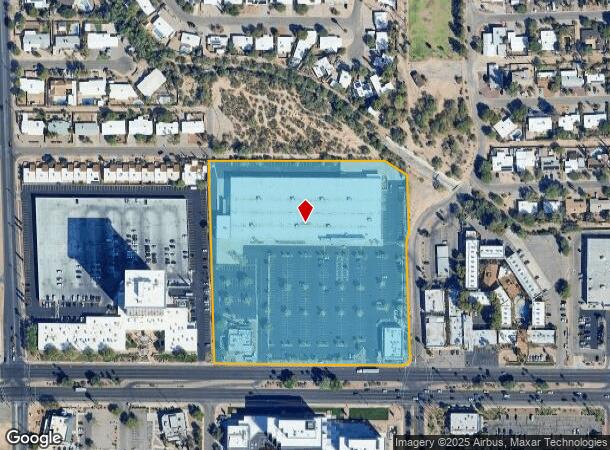  5205 E Broadway Blvd, Tucson, AZ Parcel Map