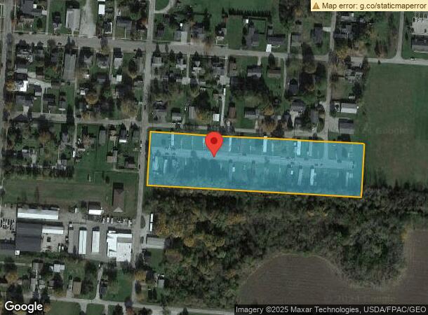  411 S Washington St, Saint Paris, OH Parcel Map