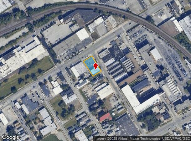3348 E 34Th St Ne, Cleveland, OH Parcel Map
