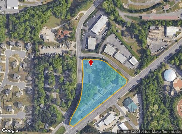 2600 Castleberry Rd, Cumming, GA Parcel Map