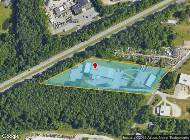  1218 Elon Pl, High Point, NC Parcel Map