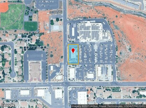  3542 Pioneer Pkwy, Santa Clara, UT Parcel Map