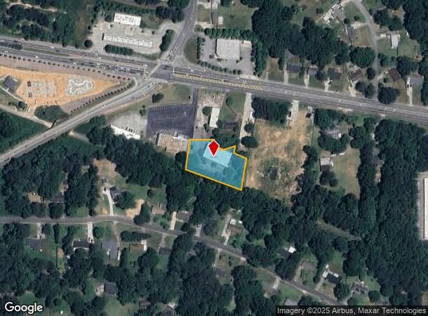  3855 Powder Springs Rd, Powder Springs, GA Parcel Map