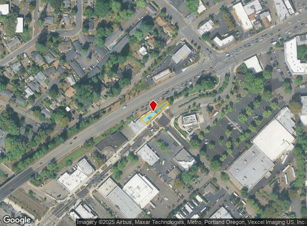 12155 Sw Main St, Portland, OR Parcel Map