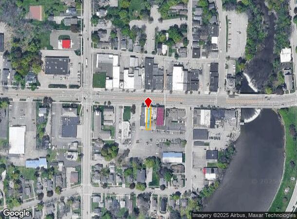  47 Main St, Le Roy, NY Parcel Map