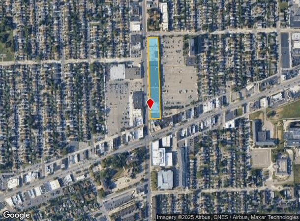  4910 Schaefer Rd, Dearborn, MI Parcel Map