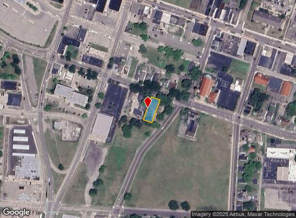  1320 1St Ave, Middletown, OH Parcel Map