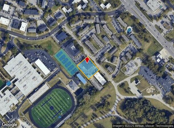  2232 Dinsmore Dr, Lexington, KY Parcel Map