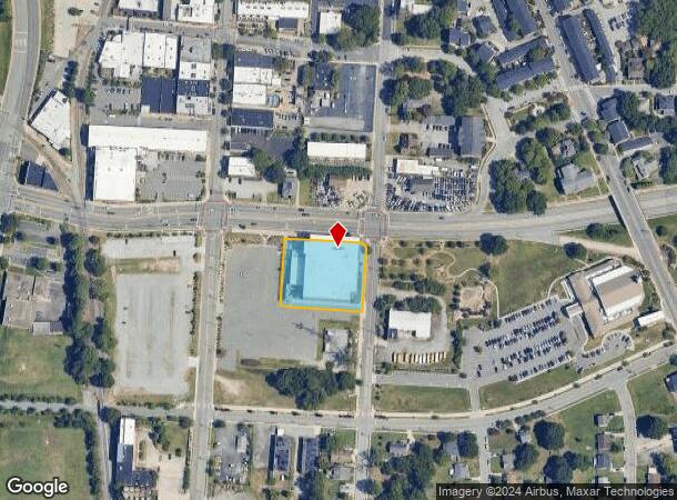  124 E Gate City Blvd, Greensboro, NC Parcel Map