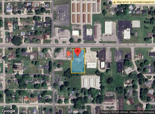  716 E Main St, Gas City, IN Parcel Map