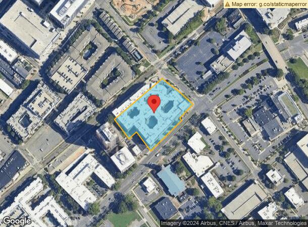  1100 South Blvd, Charlotte, NC Parcel Map