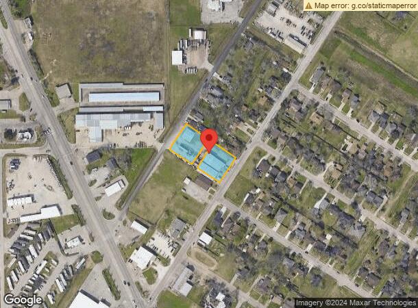  1809 Yellowstone St, Freeport, TX Parcel Map