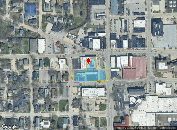  201 W Main St, Urbana, IL Parcel Map