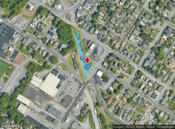  614 3Rd St, Scranton, PA Parcel Map