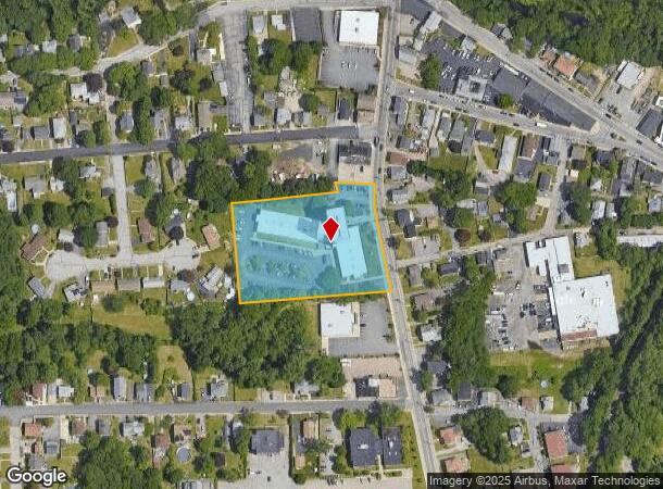 1021 Main St, West Warwick, RI Parcel Map
