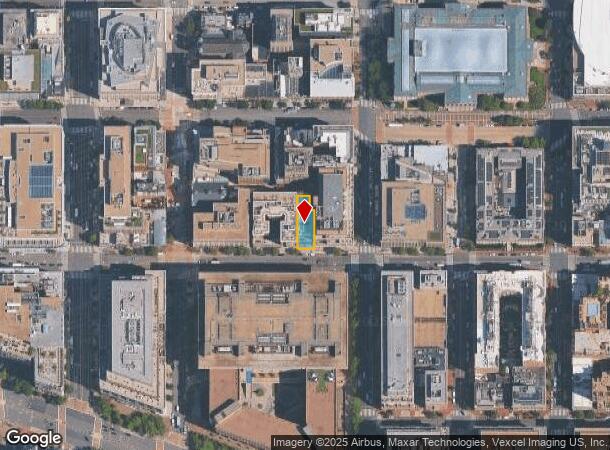  905 E St Nw, Washington, DC Parcel Map