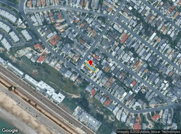  26132 Via California, Capistrano Beach, CA Parcel Map