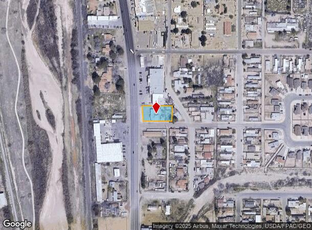  7200 Doniphan Dr, Canutillo, TX Parcel Map