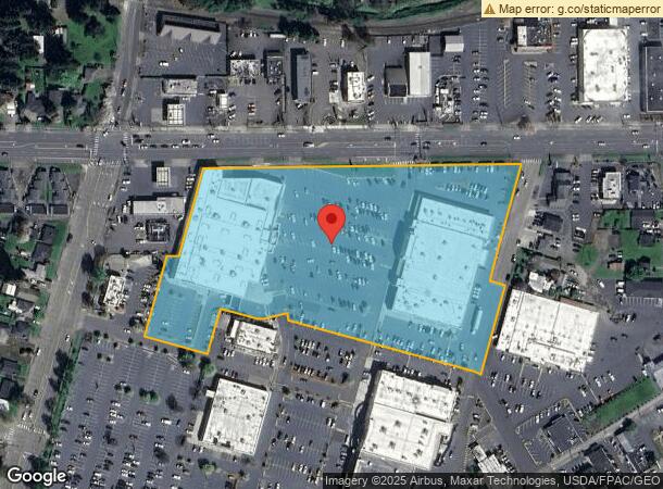  600 Triangle Ctr, Longview, WA Parcel Map