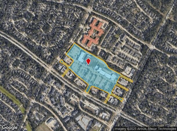 8000 Research Forest Dr, Spring, TX Parcel Map
