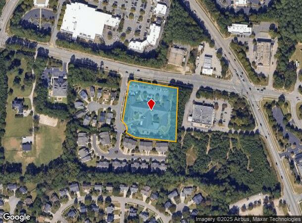 901 Spring Arbor Ct, Apex, NC Parcel Map