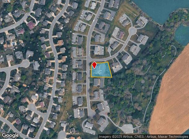 201 Weeping Willow Ln, Bridgewater, VA Parcel Map