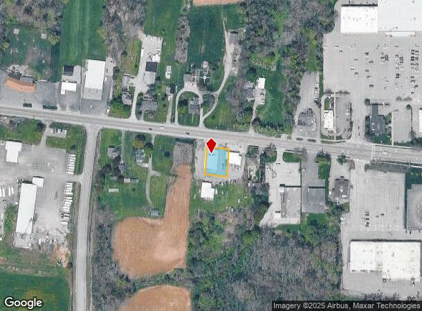 7180 W Main Rd, Le Roy, NY Parcel Map