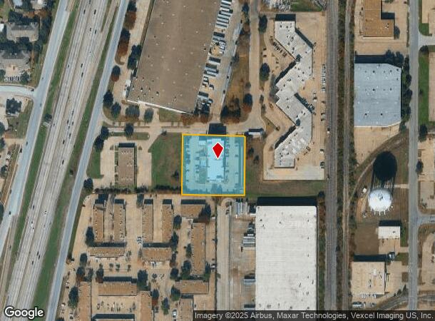 702 Paddock Way, Grand Prairie, TX Parcel Map