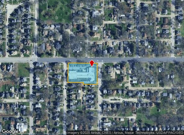 815 E Locust St, Davenport, IA Parcel Map