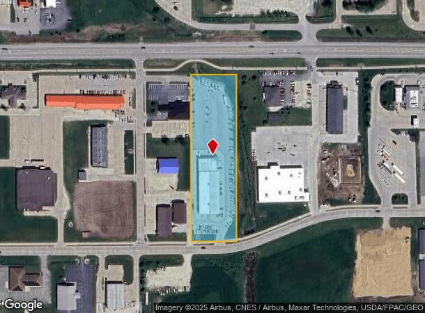  1112 W Main St, Manchester, IA Parcel Map