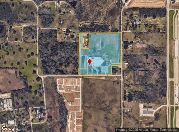 1 Huggins Dr, Fulshear, TX Parcel Map