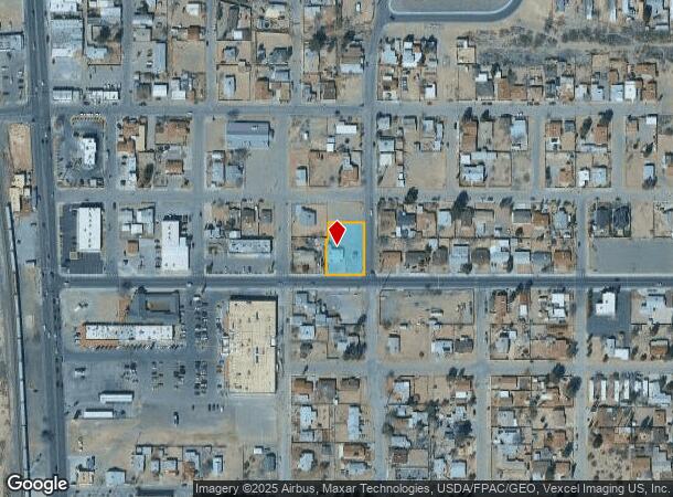 308 Franklin St, Anthony, TX Parcel Map