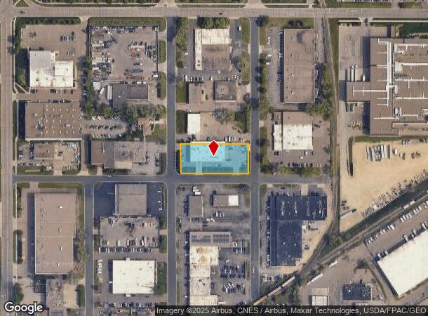 9649 Humboldt Ave S, Minneapolis, MN Parcel Map