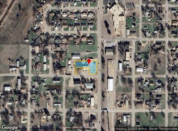  407 N Clarence Nash Blvd, Watonga, OK Parcel Map