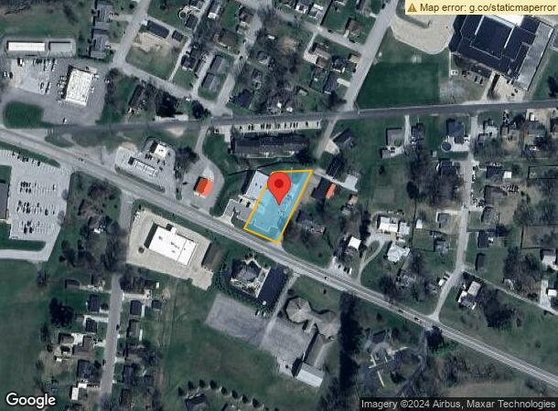  701 W Commerce St, Brownstown, IN Parcel Map