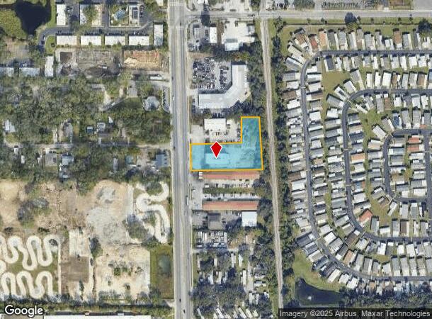 14409 N Nebraska Ave, Tampa, FL Parcel Map