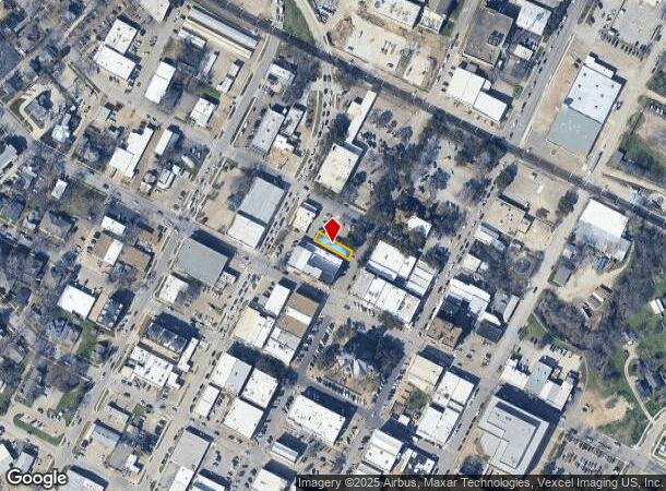  109 N Rogers St, Waxahachie, TX Parcel Map