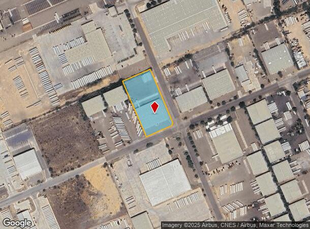  4120 Trade Center Blvd, Laredo, TX Parcel Map