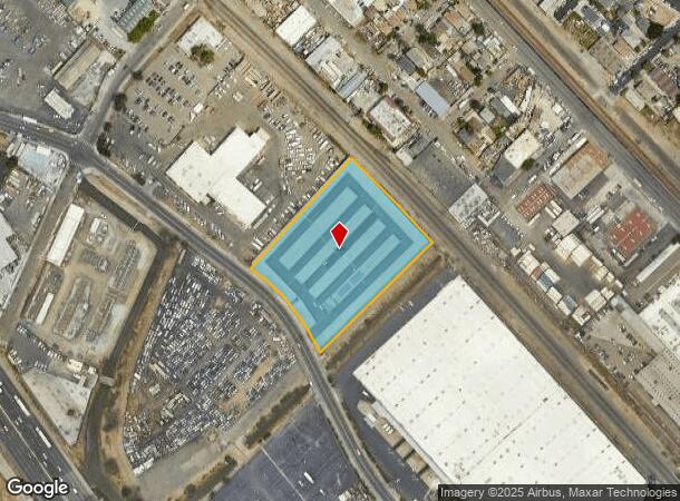  5200 Coliseum Way, Oakland, CA Parcel Map