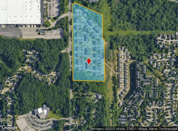 420 Spaulding Ave Se, Ada, MI Parcel Map