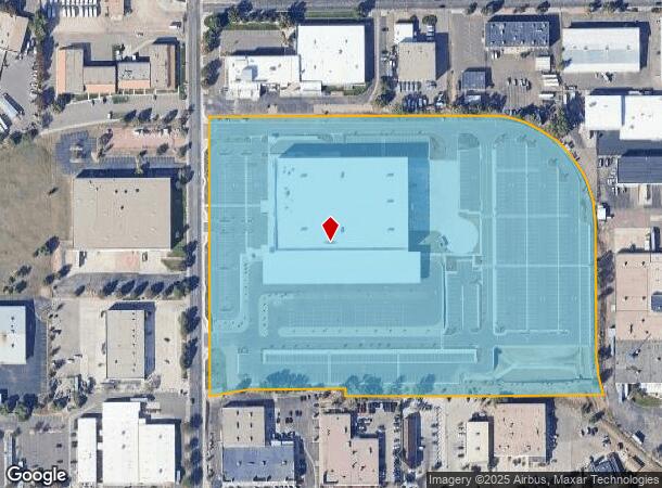  4607 Forge Rd, Colorado Springs, CO Parcel Map