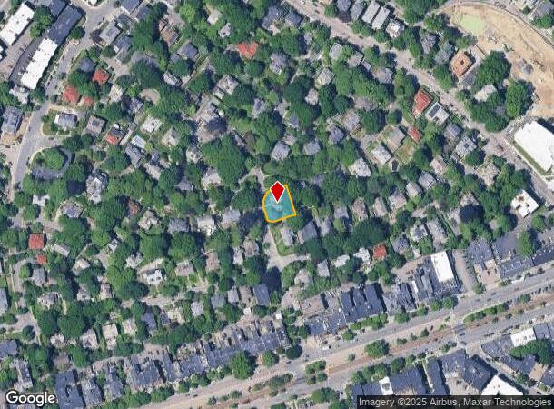 39 Williston Rd, Brookline, MA Parcel Map