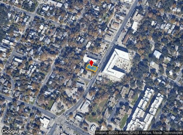  2214 S 1St St, Austin, TX Parcel Map