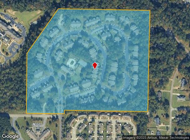 291 Plantation Centre Dr N, Macon, GA Parcel Map