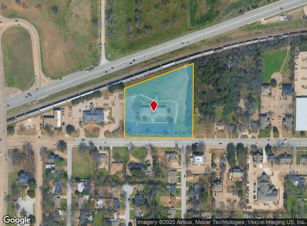  1415 W Abram St, Arlington, TX Parcel Map