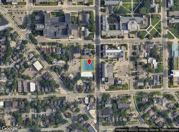  720 S State St, Ann Arbor, MI Parcel Map