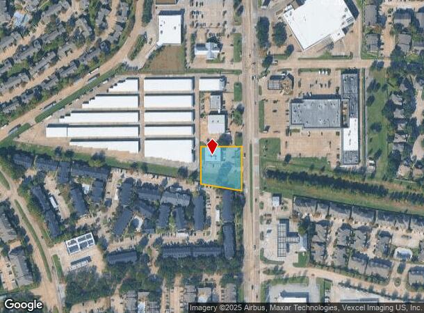 9101 Jones Rd, Houston, TX Parcel Map