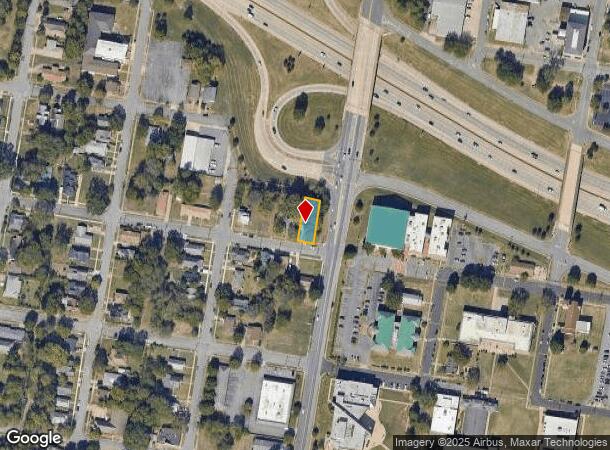  1002 W 11Th St, Little Rock, AR Parcel Map