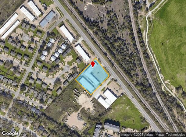 2820 Finfeather Rd, Bryan, TX Parcel Map